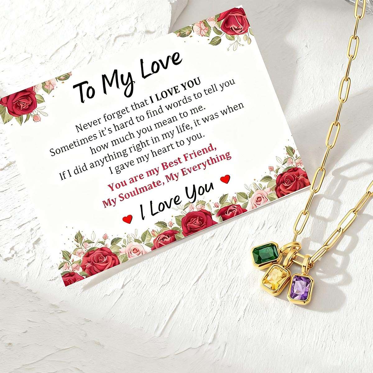 Collier Chaîne Paperclip cadeaux pour femme