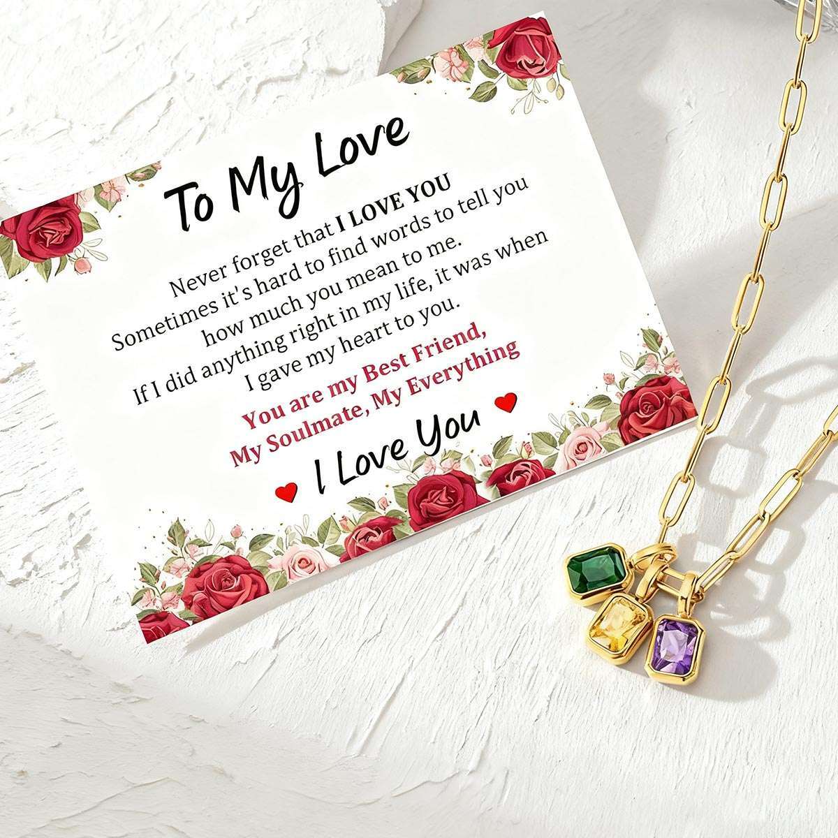 Collier Chaîne Paperclip cadeaux pour femme