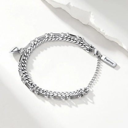 Bracelets Couple Magnétiques Superposés