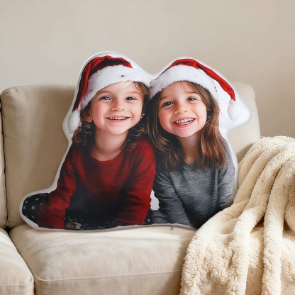 Coussin Photo Personnalisé pour noel