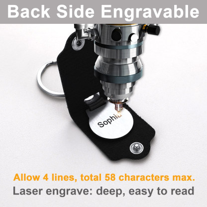 Porte Clés Photo Personnalisé avec Gravure 