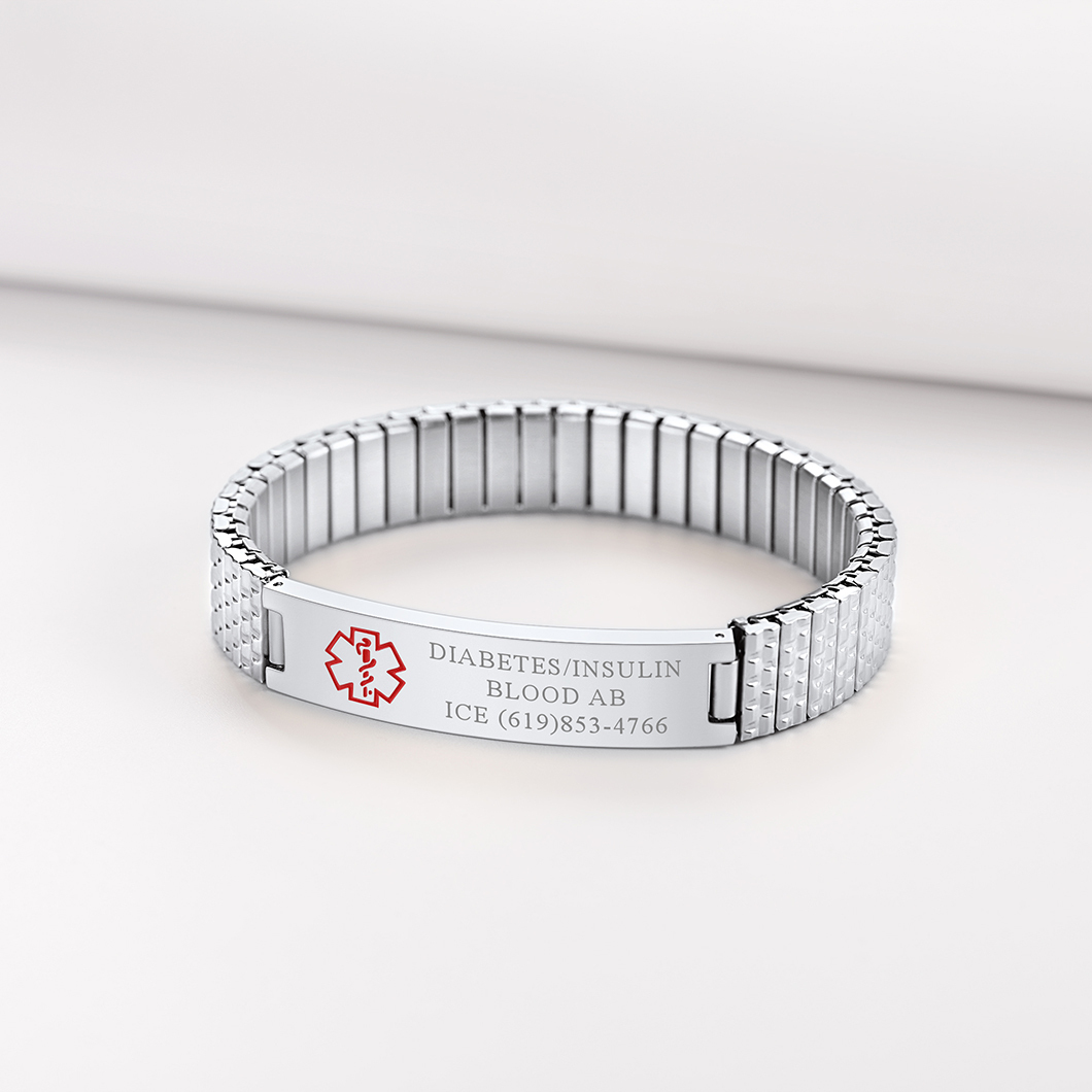 Bracelet Médical Personnalisé pour Santé