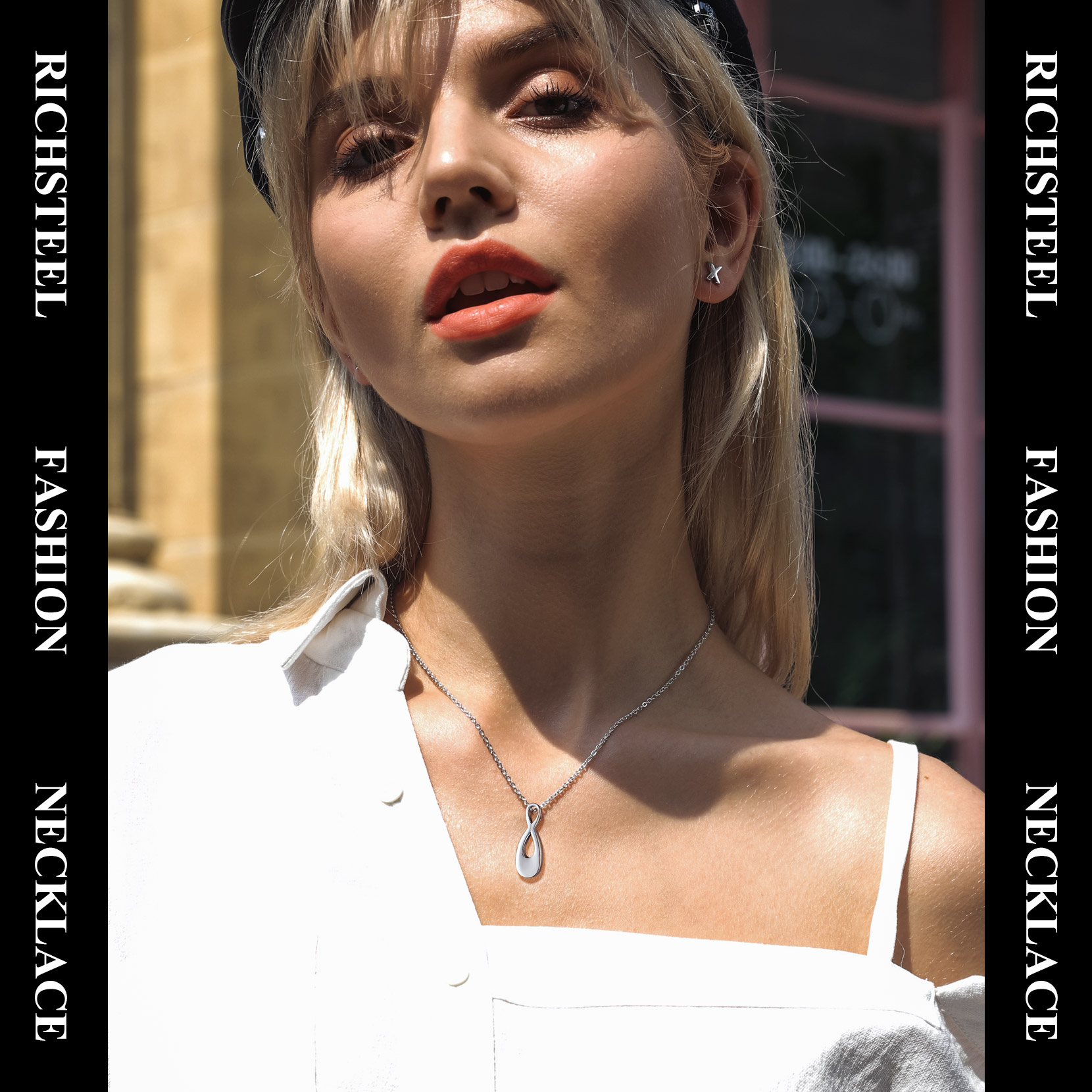 Collier Infini Personnalisé pour Cendres 