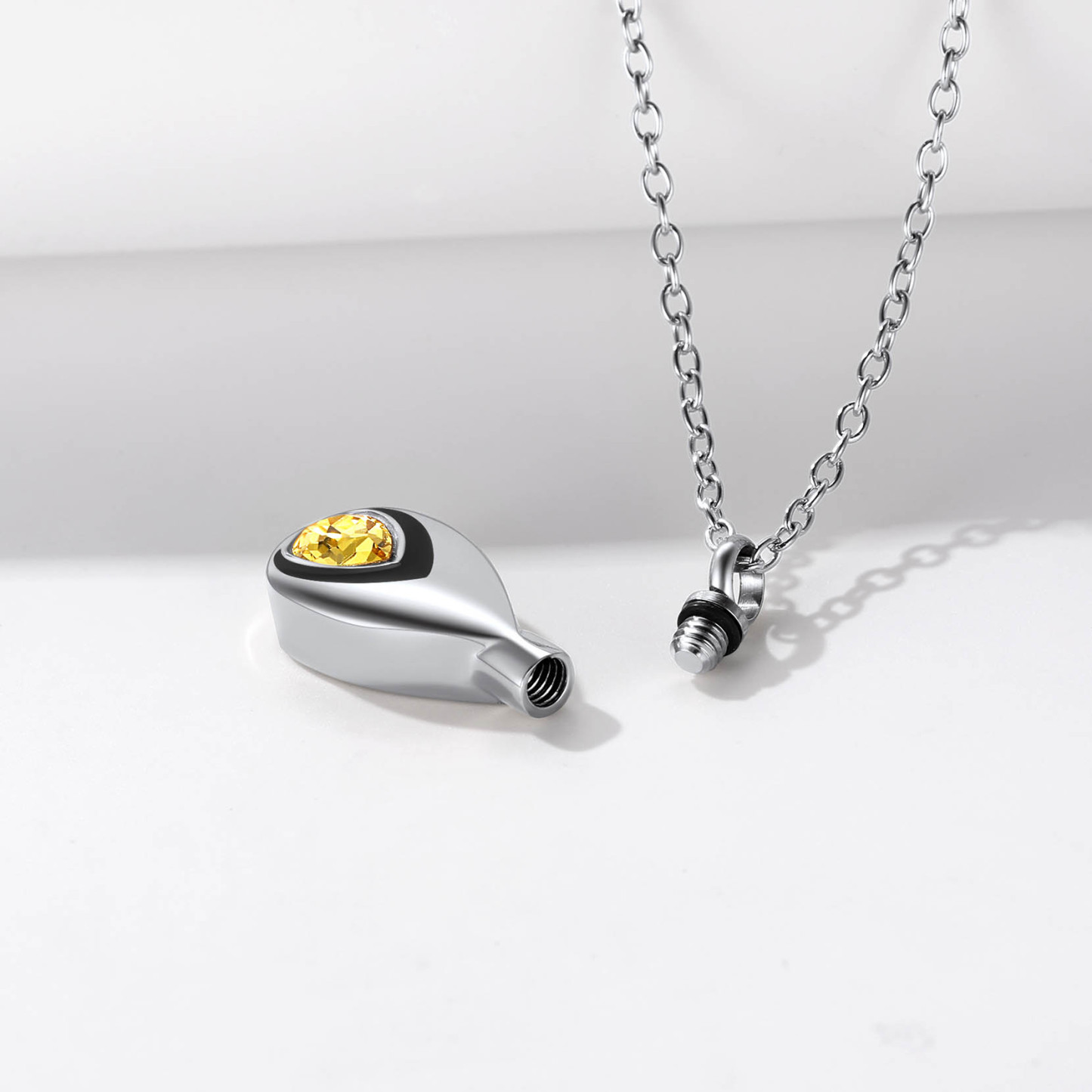 Collier Urne Personnalisé pour Cendres