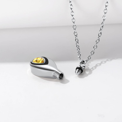 Collier Urne Personnalisé pour Cendres