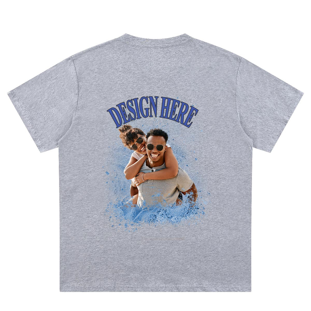 T-shirt Personnalisé Gris