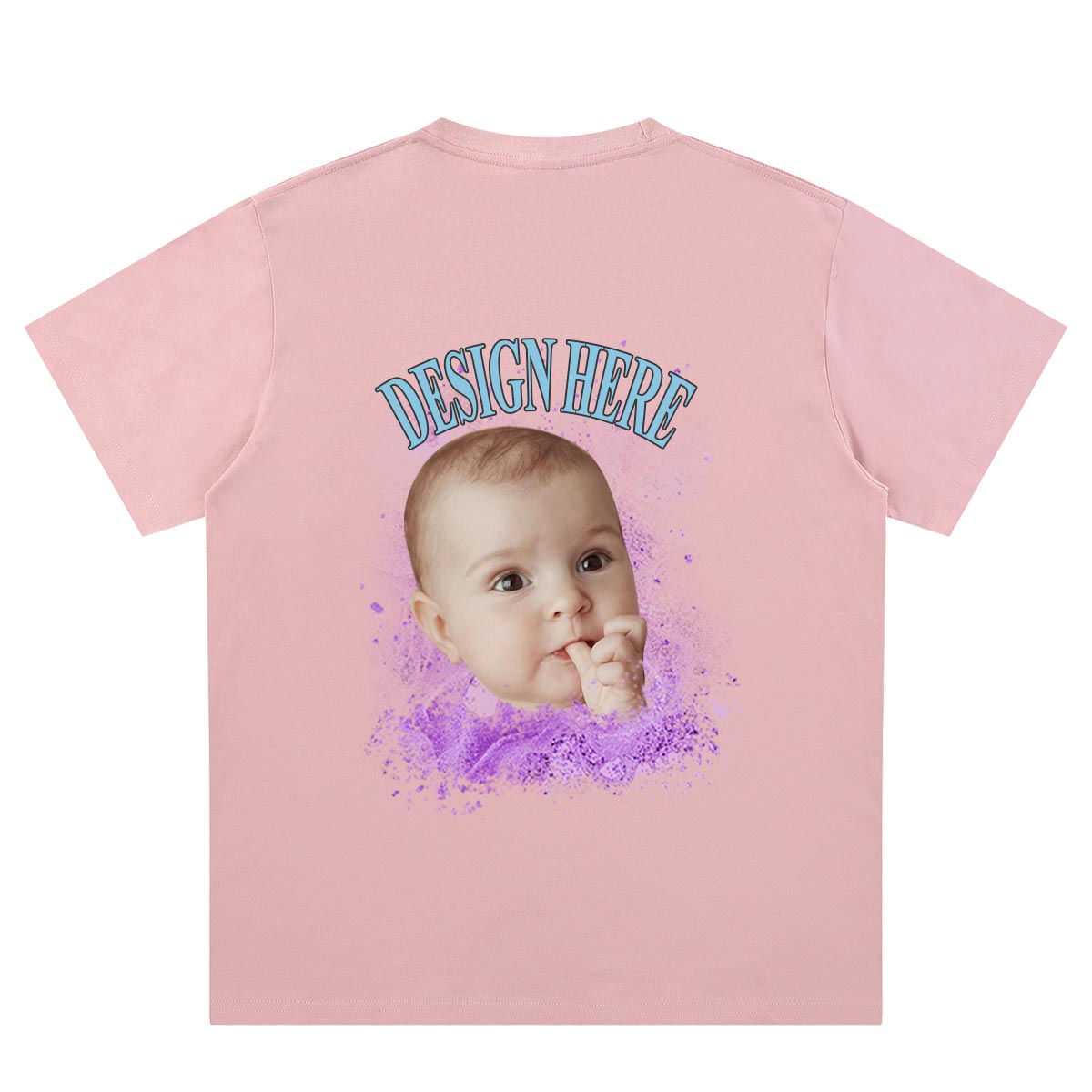 T-shirt Rose Personnalisé 