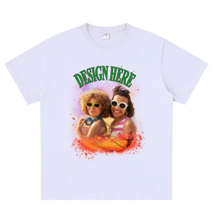 T-shirt Personnalisé pour Femme et Homme blanc