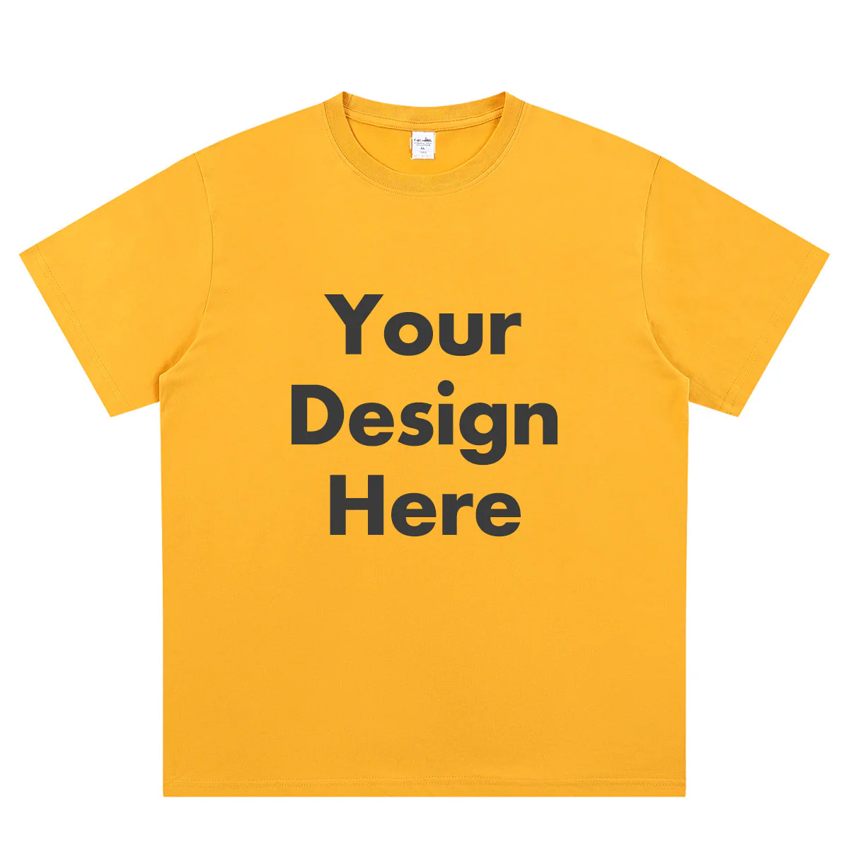 T-shirts personnalisés avec Texte Jaune pour Femme Homme