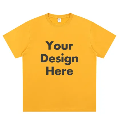 T-shirts personnalisés avec Texte Jaune pour Femme Homme