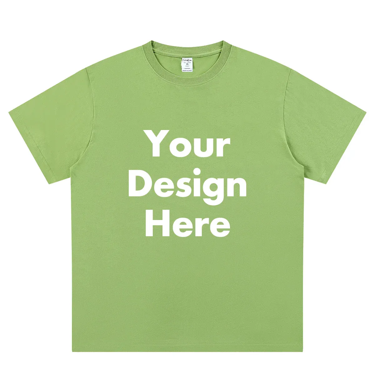 T-shirts personnalisés avec Texte pour Homme et Femme Vert