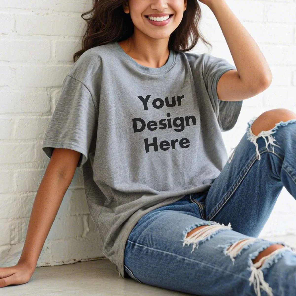 T-shirt personnalisé avec Texte pour Femme