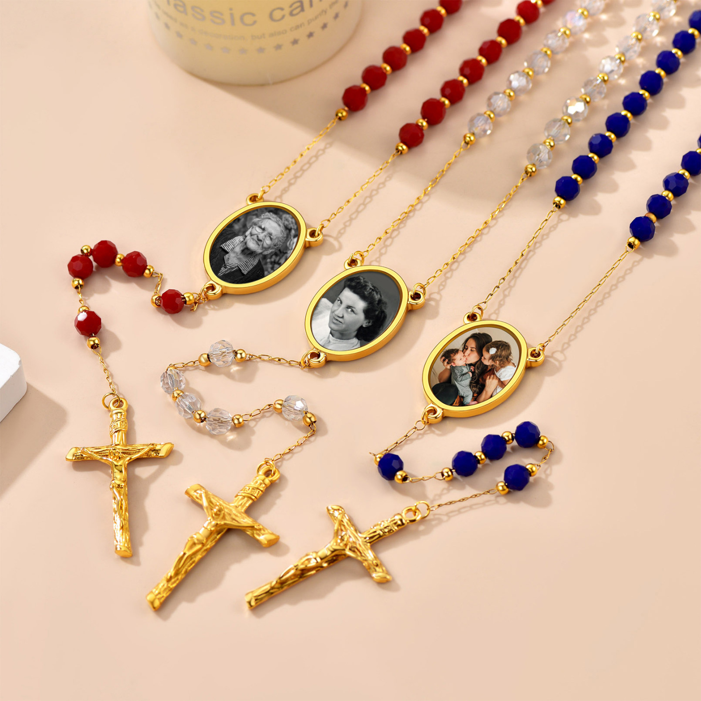 Collier Personnalisé avec Chapelet