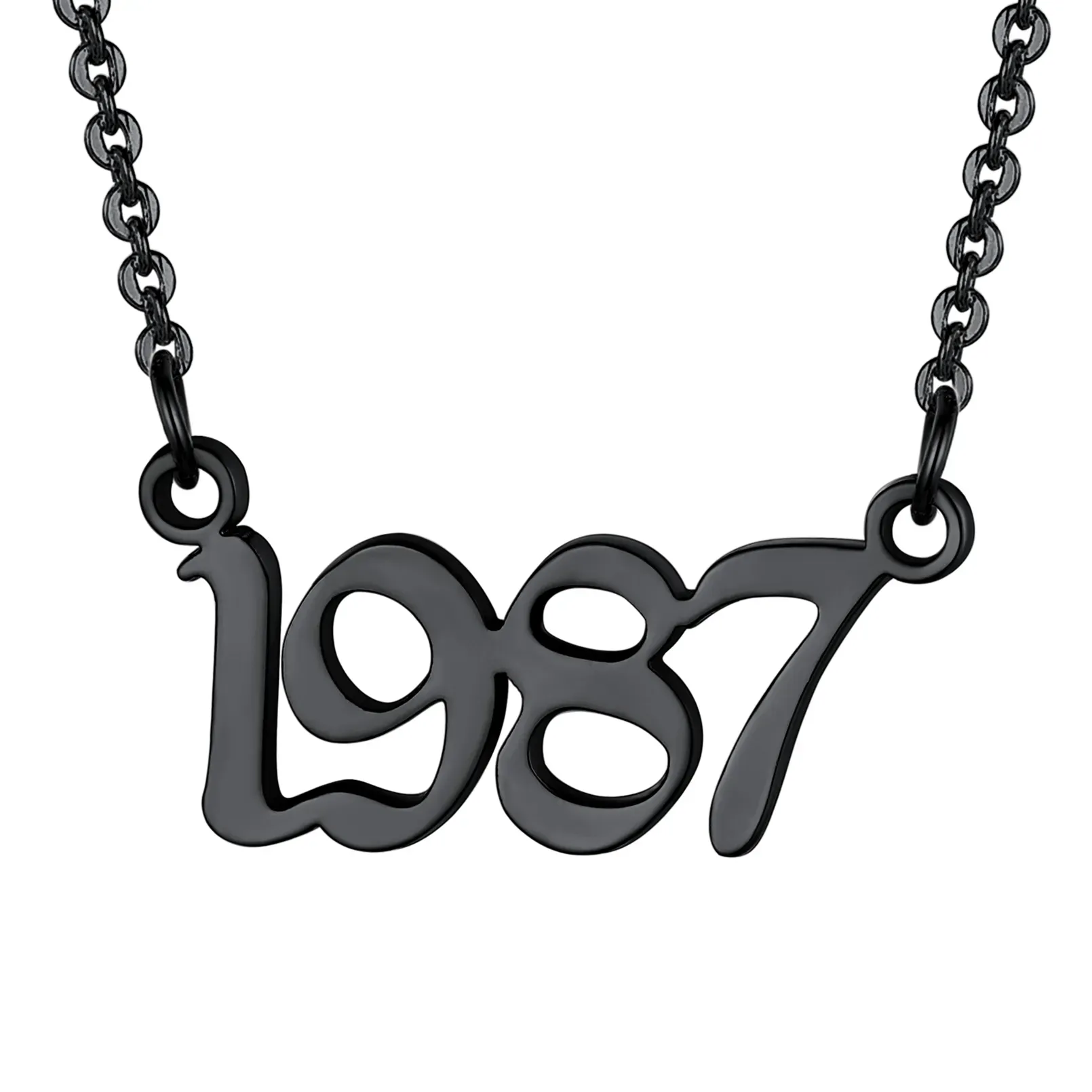 Collier Personnalisé avec Prénoms Noir