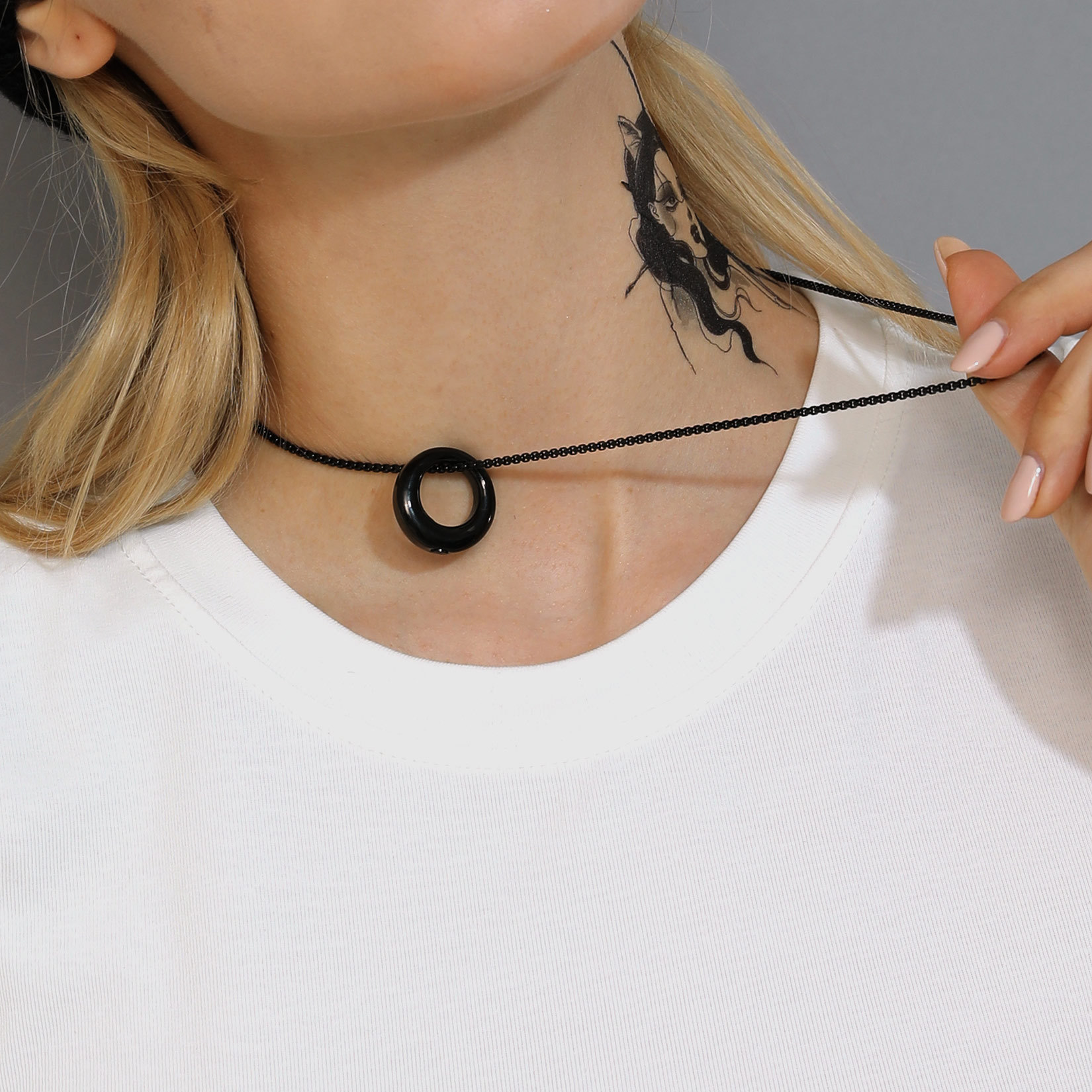 Collier Médaillon Urne pour Cendres