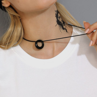 Collier Médaillon Urne pour Cendres