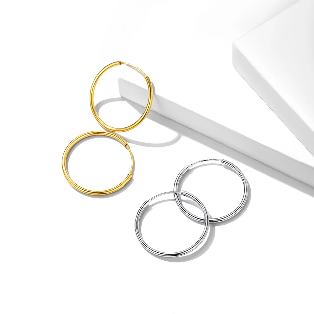 Créoles en Argent Sterling 925 pour Femmes