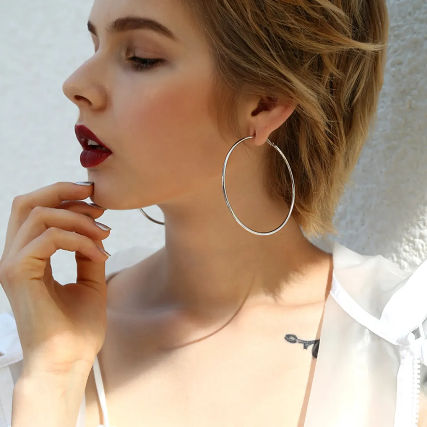 Créoles Rondes pour Femmes