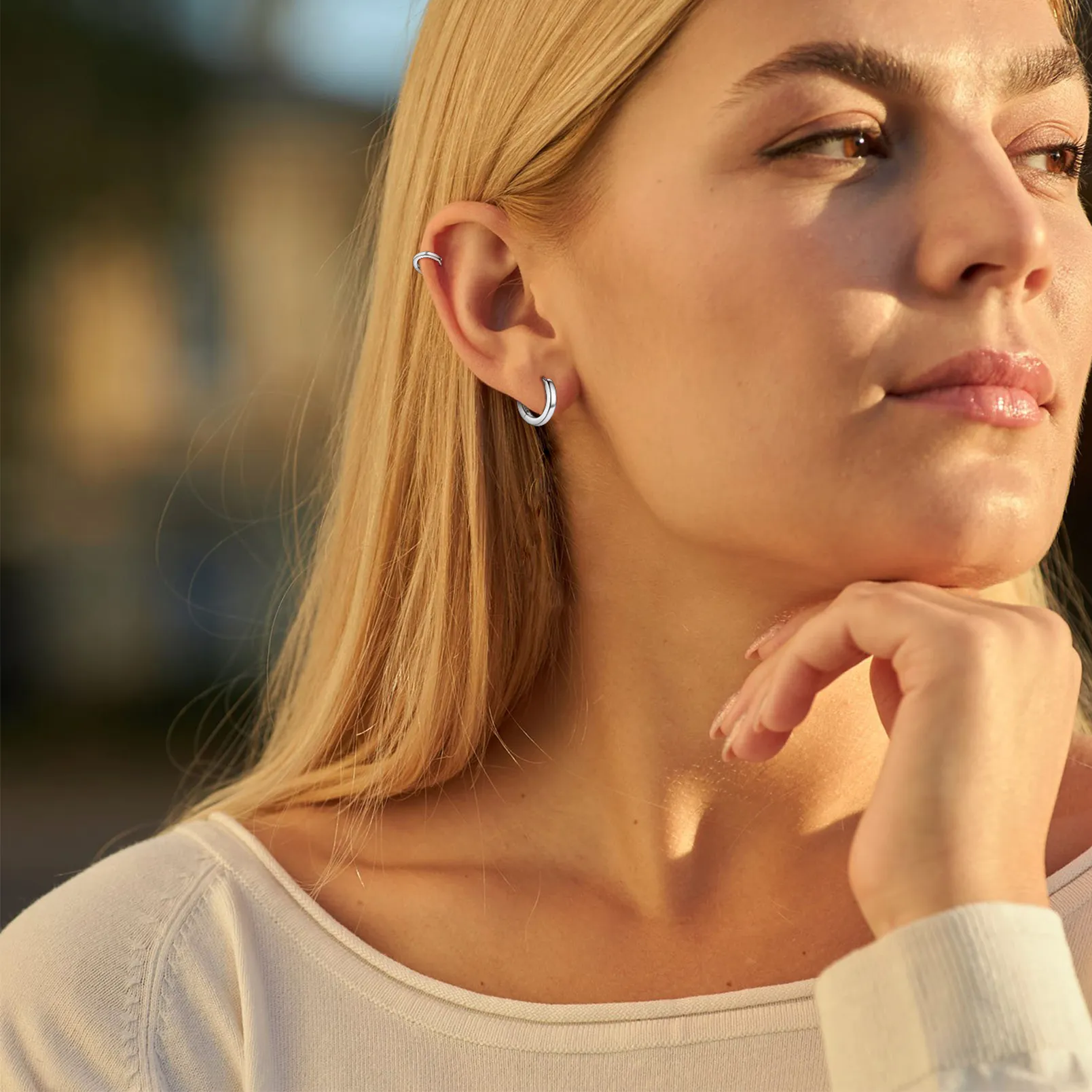  Créoles en Argent Sterling 925 