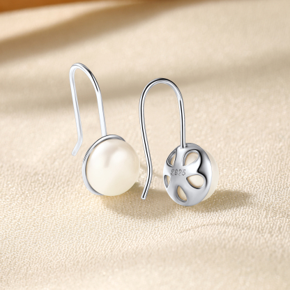 Vente Flash Boucles d'Oreilles en Argent Sterling 925 avec Perles 