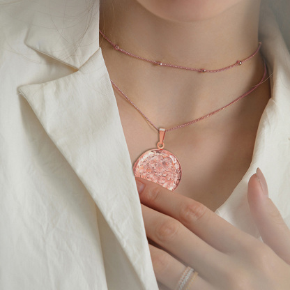 Collier Médaillon Personnalisé Chaîne 