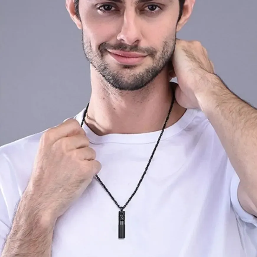 Collier Parfum Cylindre  pour Diffuseur d'Huiles Essentielles