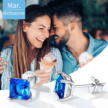 Clous Carrés avec Pierre de Naissance