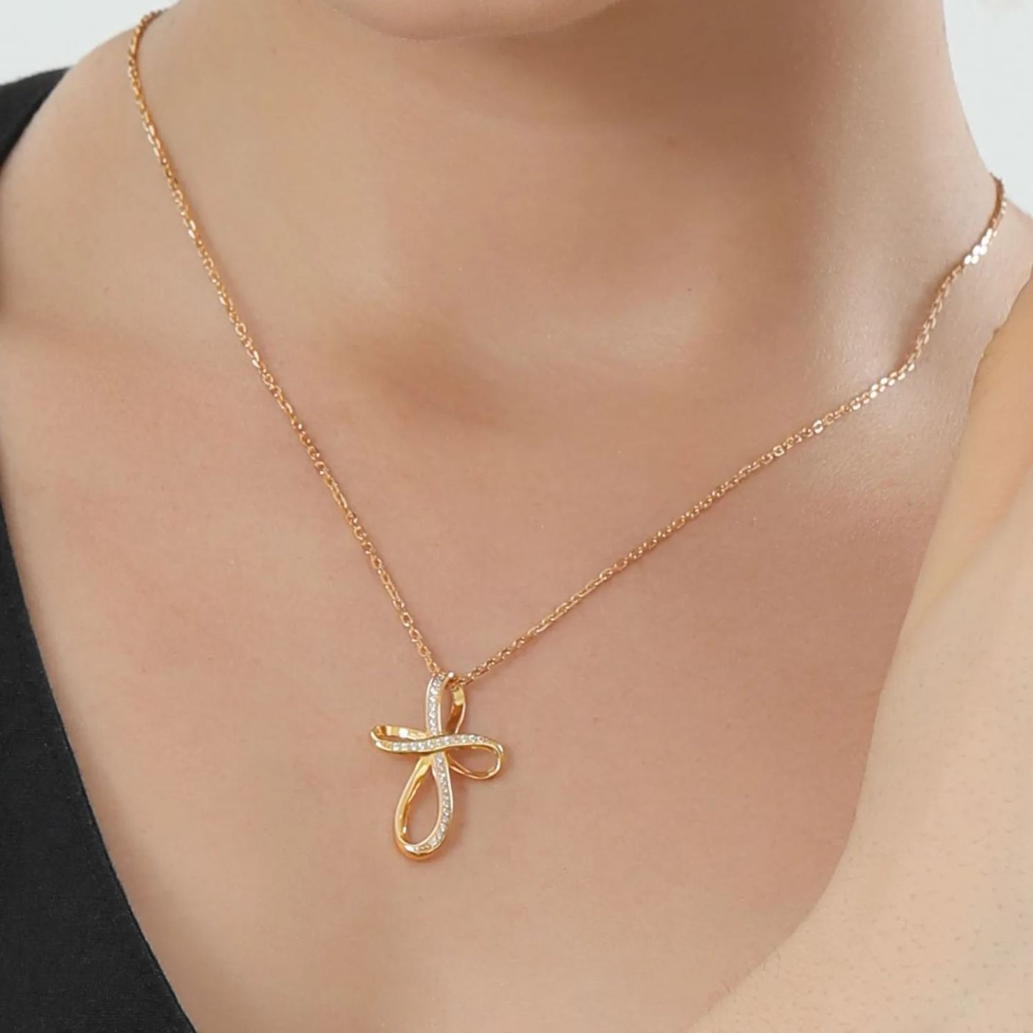 Collier Pendentif Infini en Argent Sterling 925 