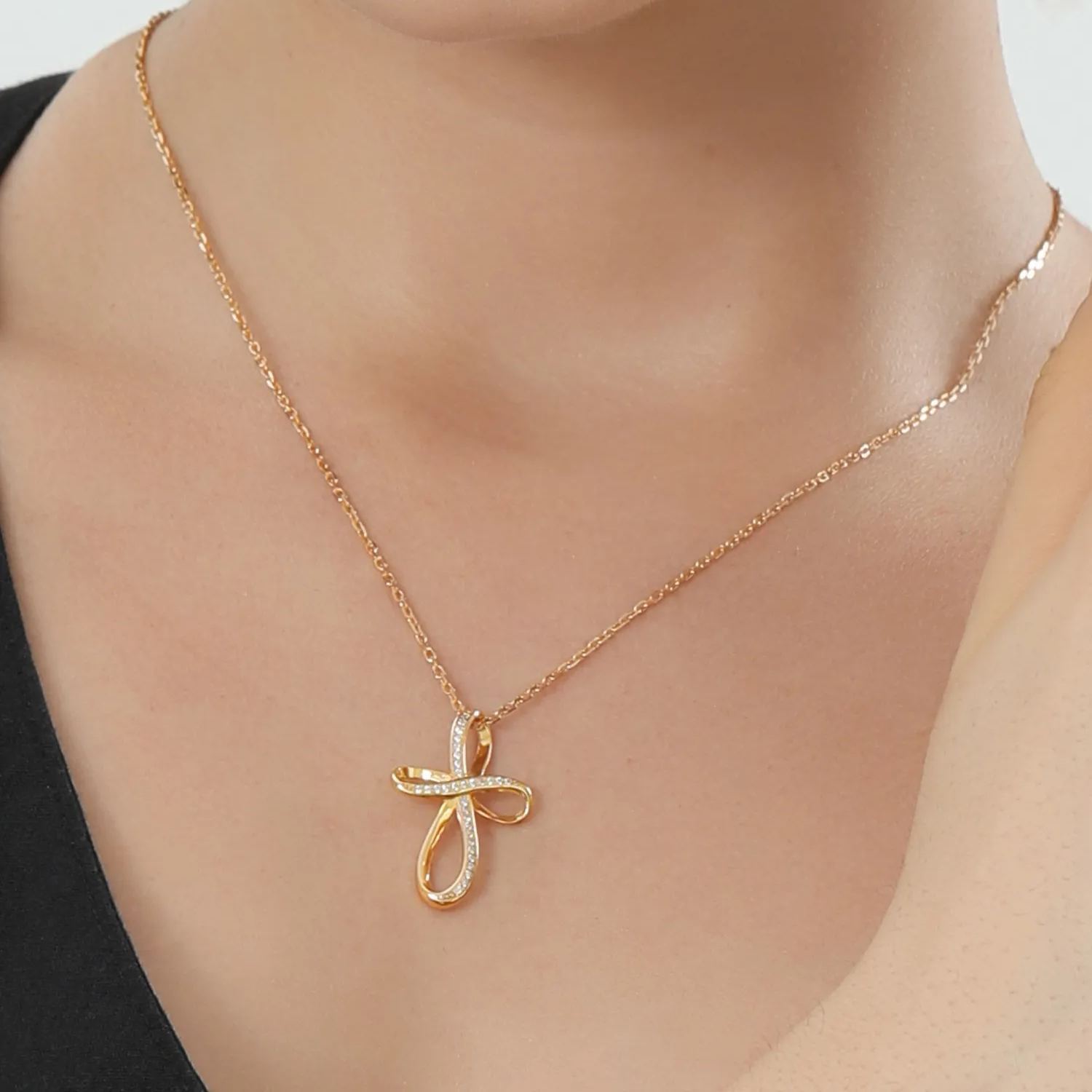 Collier Pendentif Infini en Argent Sterling 925 