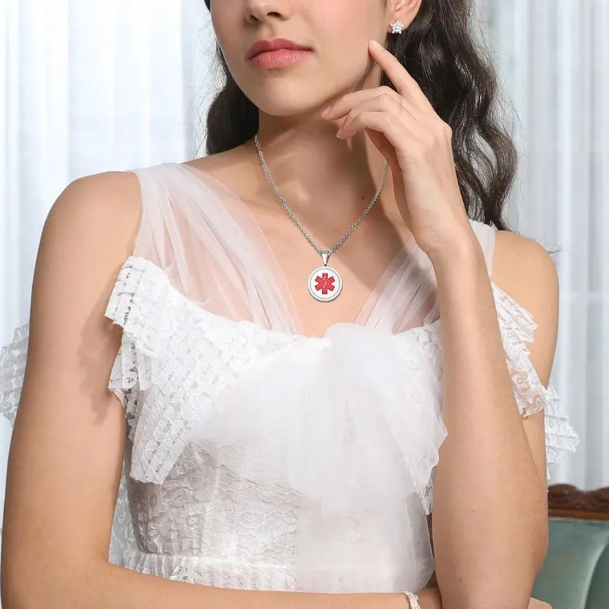 Collier Médical d'Alerte Personnalisé