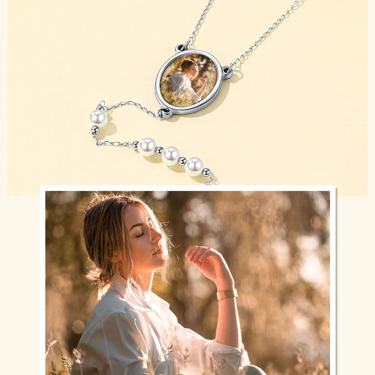 Collier Chapelet Personnalisé en Acier Inoxydable