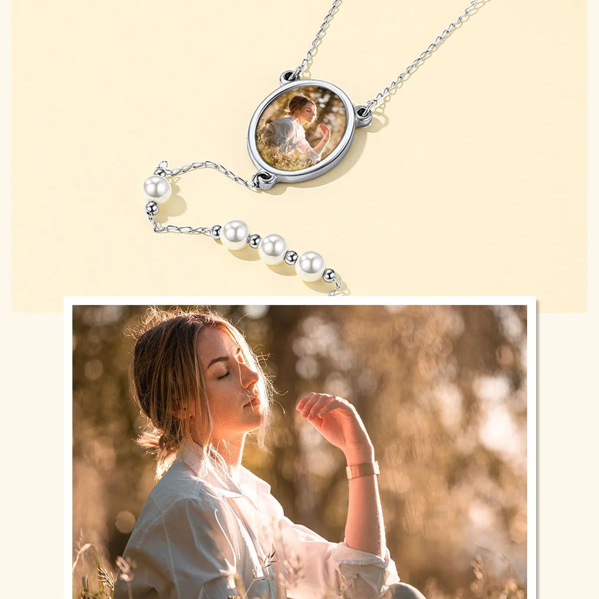 Collier Chapelet Personnalisé en Acier Inoxydable