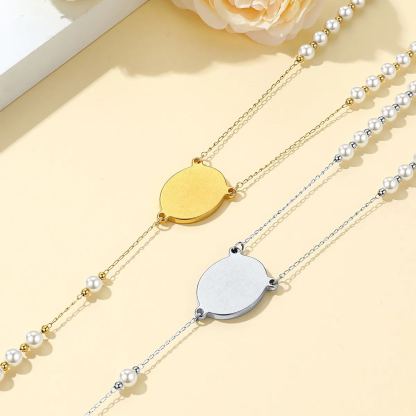 Collier Chapelet Personnalisé avec Croix Détail