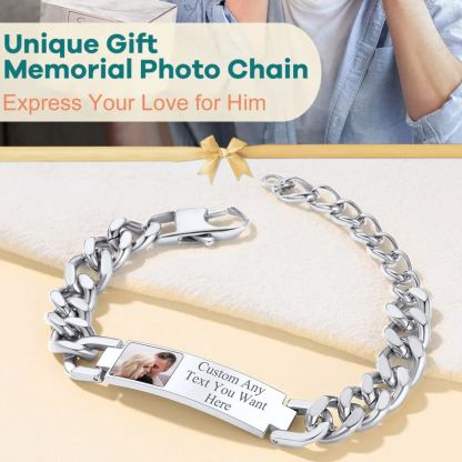 Bracelet Personnalisable 316L pour Homme