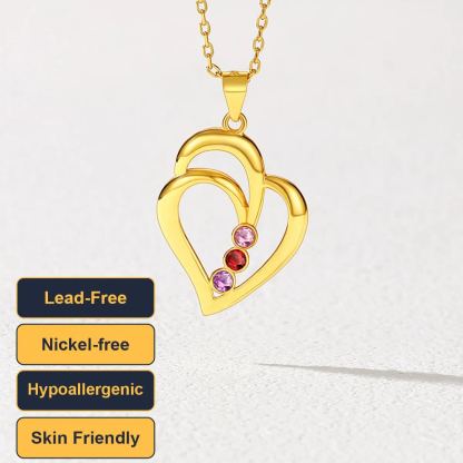 Collier pendentif Cœur Personnalisé Femme or 