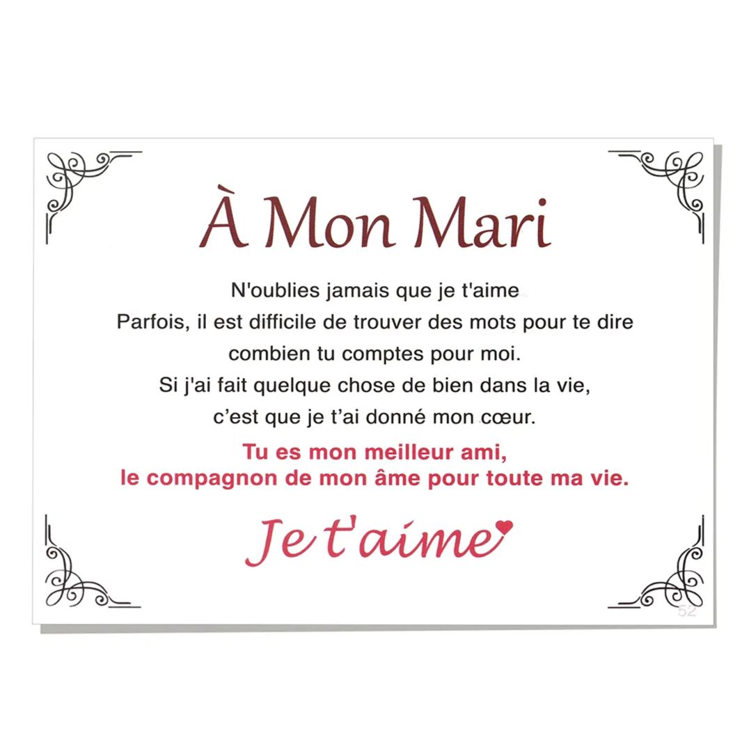 Carte-Cadeau pour Mon Mari