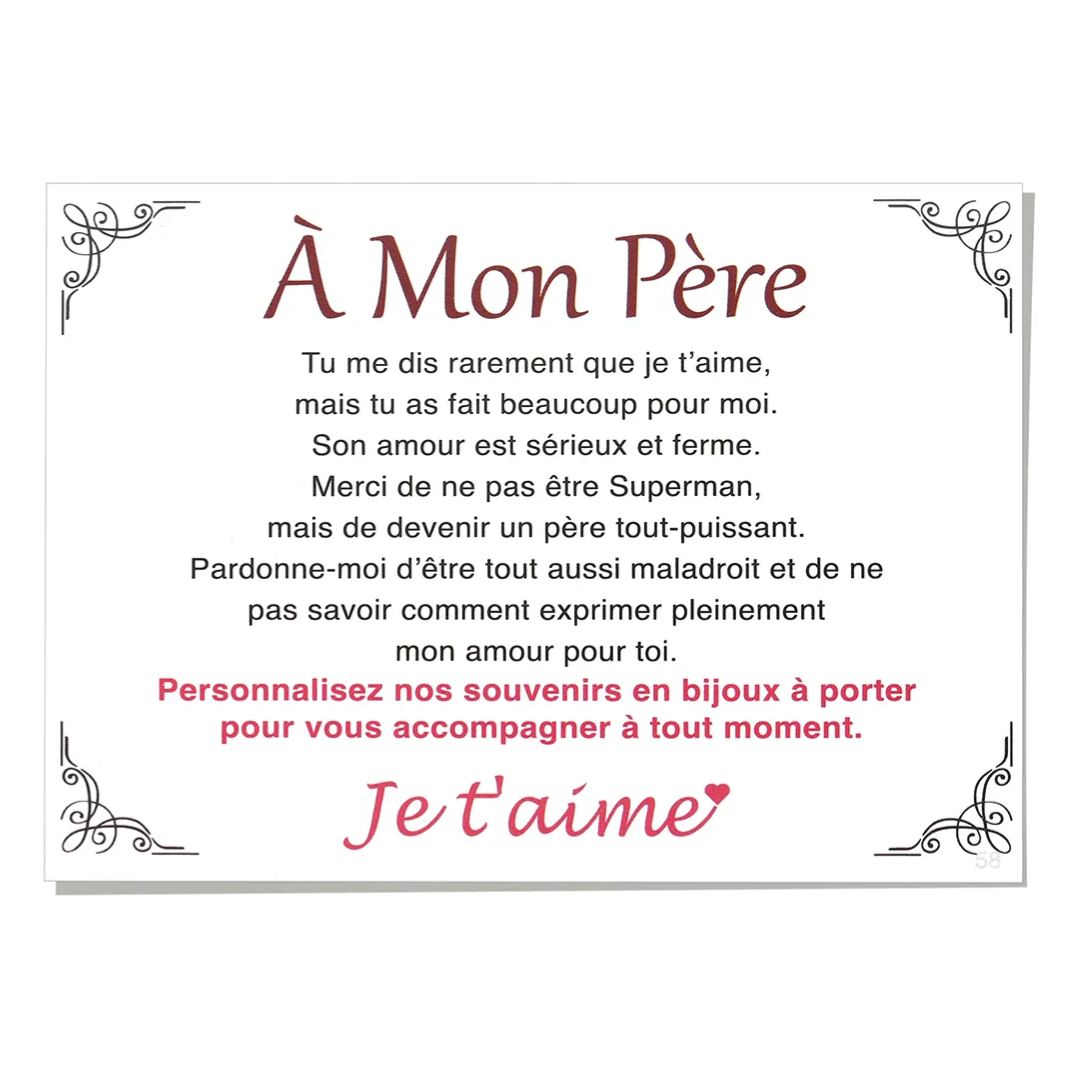 Carte-Cadeau pour Mon Papa