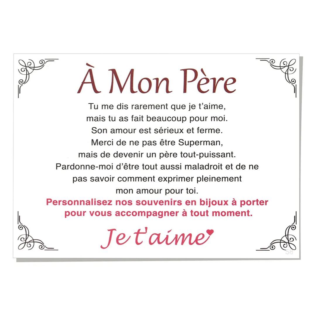 Carte-Cadeau pour Mon Papa