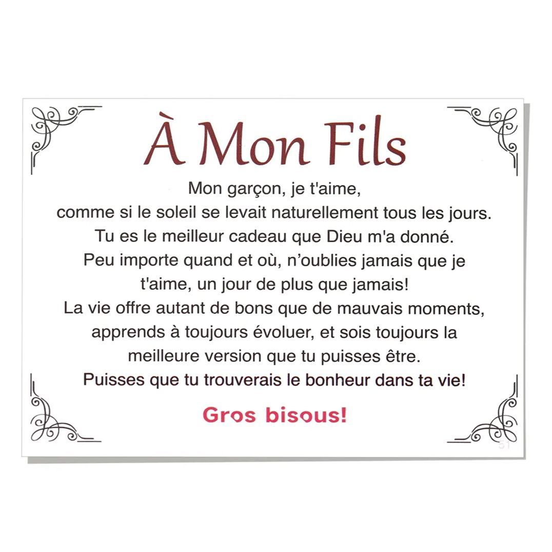 Carte-Cadeau pour Mon Fils