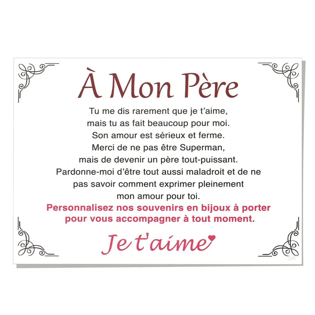 Carte Cadeau "Pour Lui" – À Offrir à Papa et Fils