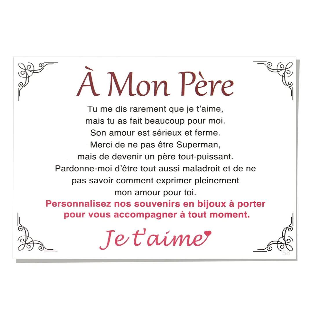 Carte Cadeau "Pour Lui" – À Offrir à Papa et Fils