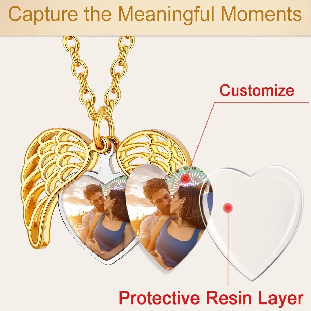 Collier Médaillon Personnalisable avec Photo