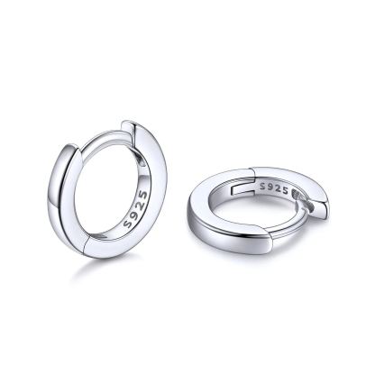 Créoles Huggie en Argent 925 – Boucles Cartilage Tendance Argenté