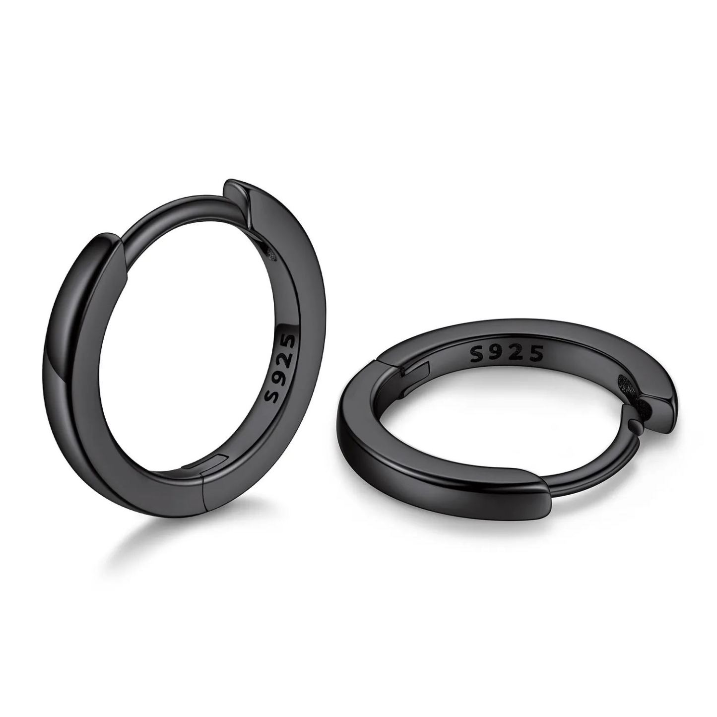 Créoles Huggie en Argent 925 – Cadeau pour Homme