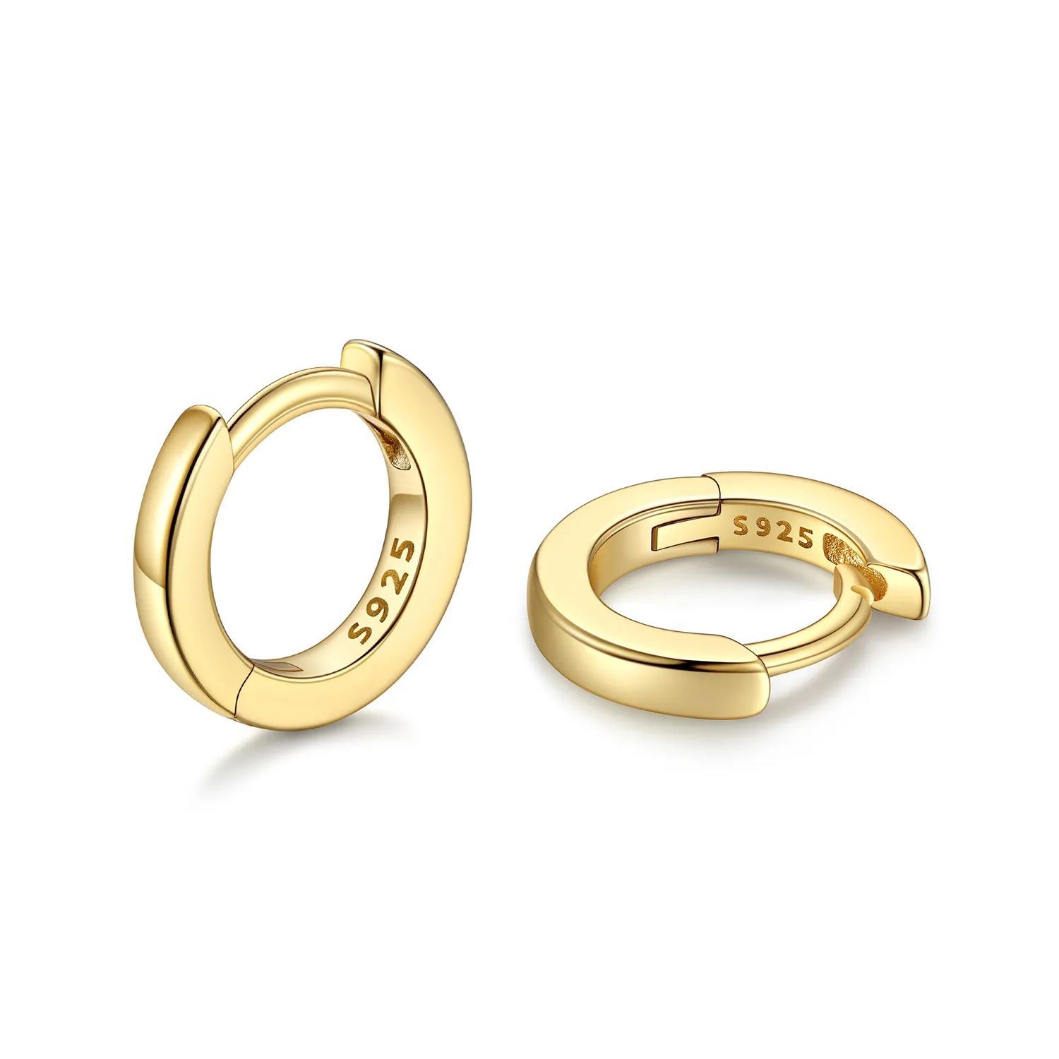 Créoles Huggie en Argent 925 – Boucles Cartilage Tendance