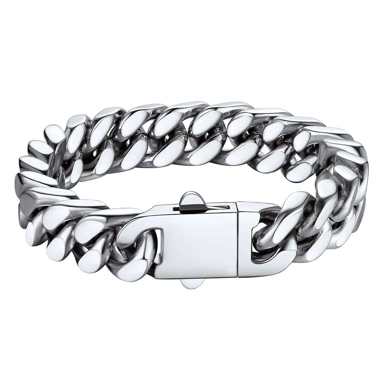 Bracelet Chaîne Cuban Personnalisé pour Homme