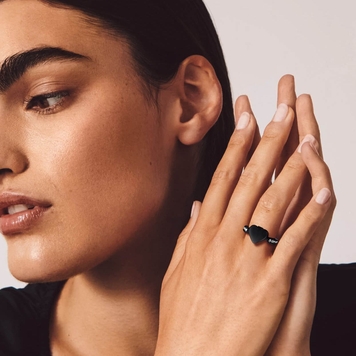 Bague Urne Crémation Personnalisée Cœur pour Cendres pour femme