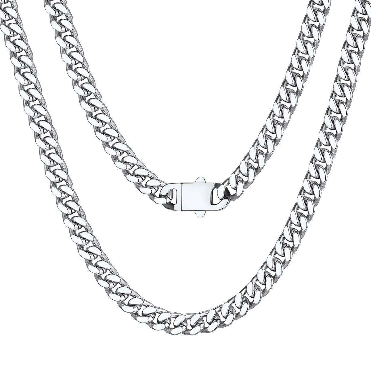 Chaîne Homme Cubaine Miami | Maillons Épais Acier