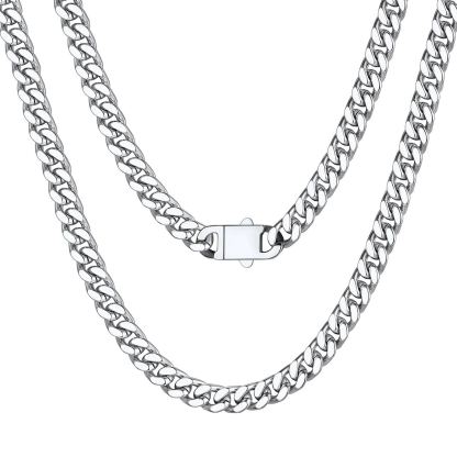 Chaîne Homme Cubaine Miami | Maillons Épais Acier