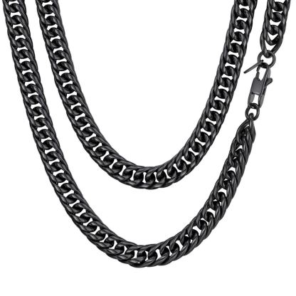 Collier Chaîne Cubaine Homme Femme en Acier Inox